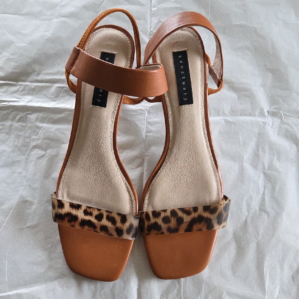 Sanctuary Kitten Heel Sandals - Picture 3 of 8